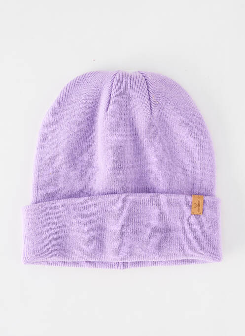 Bonnet violet NORDBRON pour femme