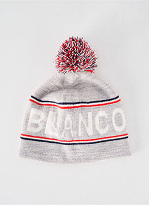 Bonnet stretch gris SERGE BLANCO homme