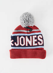 Bonnet rouge JACK & JONES pour garçon seconde vue