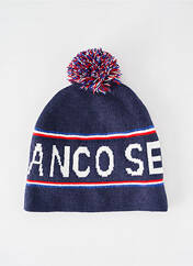 Bonnet bleu SERGE BLANCO pour homme seconde vue