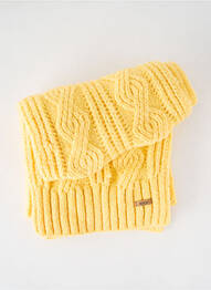 Echarpe stretch jaune BARTS femme