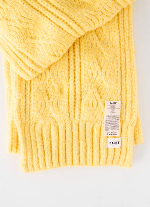 Echarpe stretch jaune BARTS femme