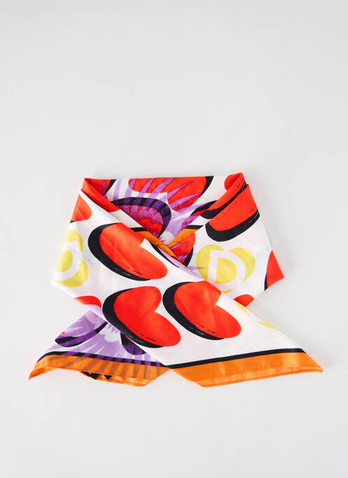 Foulard orange DESIGUAL pour femme