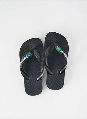 Tongs bout ouvert bout ouvert noir HAVAIANAS garcon