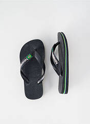 Tongs noir HAVAIANAS pour garçon seconde vue