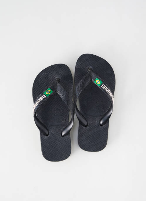 Tongs bout ouvert bout ouvert noir HAVAIANAS garcon