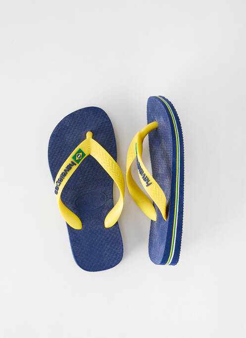 Tongs bout ouvert bout ouvert bleu HAVAIANAS garcon