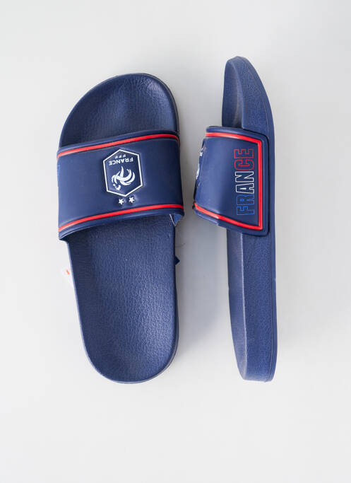 Mules/Sabots bleu FFF homme
