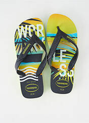 Tongs noir HAVAIANAS pour homme seconde vue