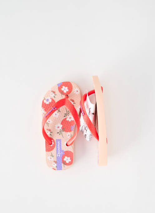 Tongs bout ouvert bout ouvert rouge IPANEMA fille