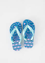 Tongs bleu HAVAIANAS pour fille seconde vue