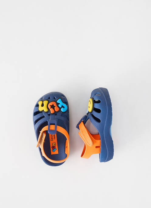 Sandales/nu pieds bout rond bout rond bleu IPANEMA garcon