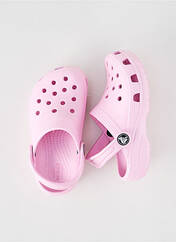 Mules/Sabots rose CROCS pour fille seconde vue