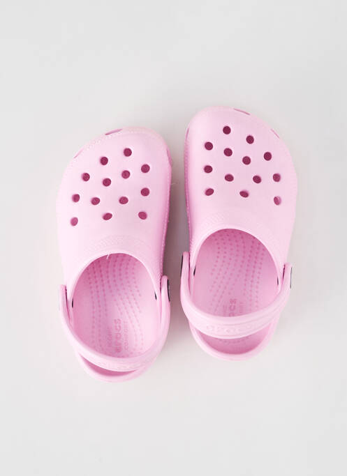Mules/Sabots rose CROCS pour fille