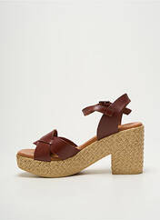 Sandales/Nu pieds marron OH ! MY SANDALS pour femme seconde vue