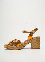 Sandales/Nu pieds orange OH ! MY SANDALS pour femme seconde vue