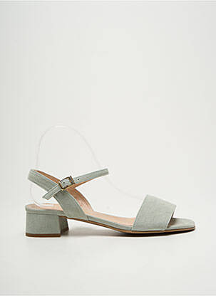 Sandales/nu pieds fermeture bride(s) talon plat jusqu'à 3cm vert BRENDA ZARO femme