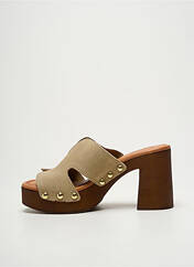 Mules/Sabots beige SANDRO ROSI pour femme seconde vue