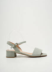 Sandales/Nu pieds vert BRENDA ZARO pour femme seconde vue