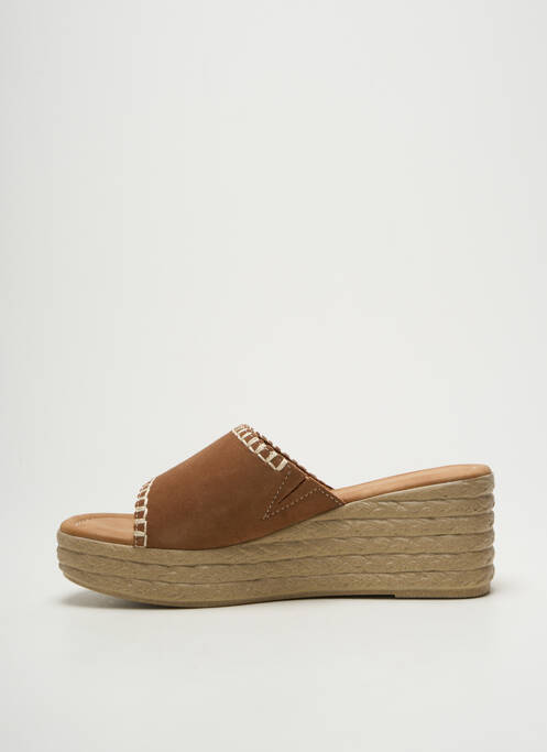 Mules/Sabots marron MARCO TOZZI pour femme