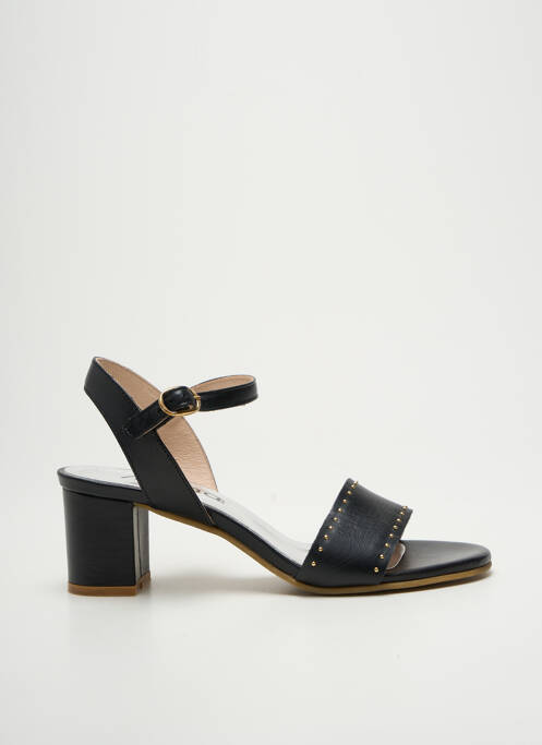 Sandales/Nu pieds noir MYMA pour femme