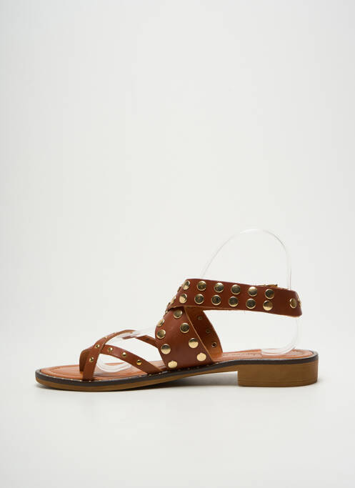 Tongs marron DONNA LUCCA pour femme