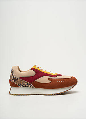 Baskets bout rond talon plat jusqu'à 3cm violet VANESSA WU femme