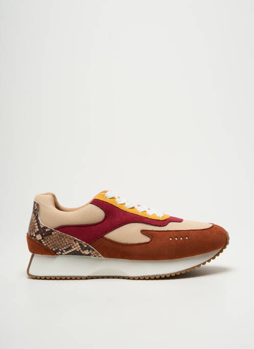 Baskets bout rond talon plat jusqu'à 3cm violet VANESSA WU femme