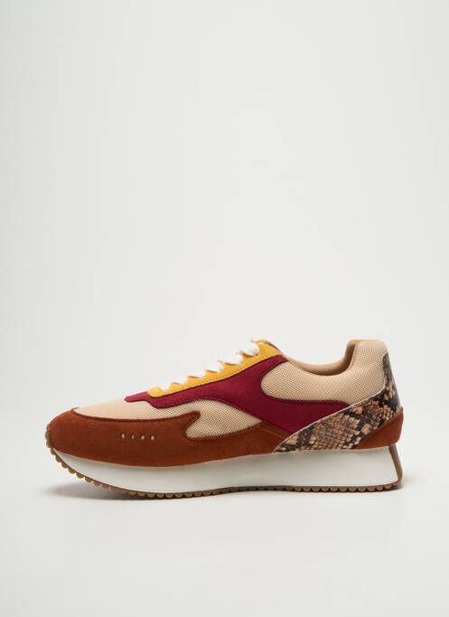 Baskets bout rond talon plat jusqu'à 3cm violet VANESSA WU femme