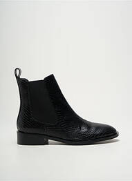 Bottines/boots tissage satiné talon plat jusqu'à 3cm noir VIDI STUDIO femme