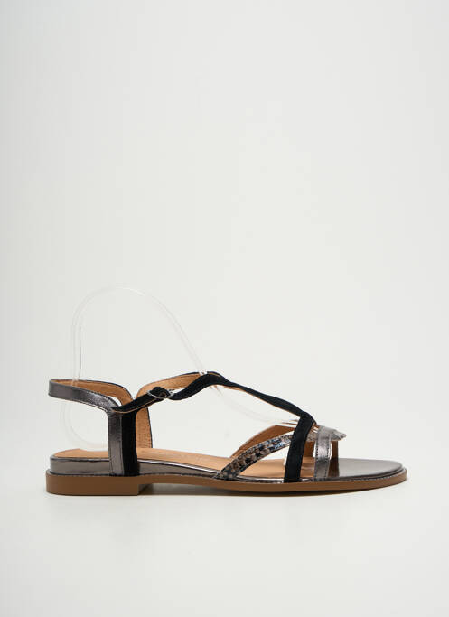 Sandales/Nu pieds noir EMILIE KARSTON pour femme