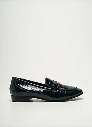 Mocassins chiquet talon plat jusqu'à 3cm vert REQINS femme