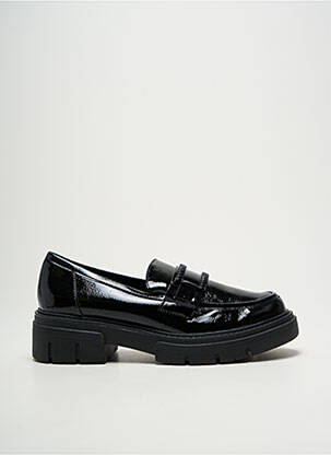 Mocassins effet froissé talon de 4 à 6cm noir MARCO TOZZI femme