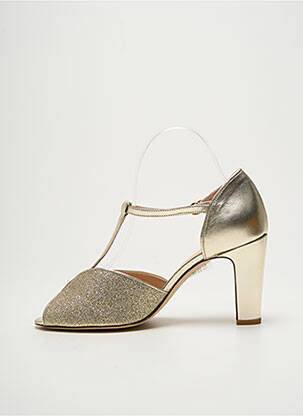 Escarpins fermeture boucle(s) talon de 7 à 9cm or SOFIA COSTA femme