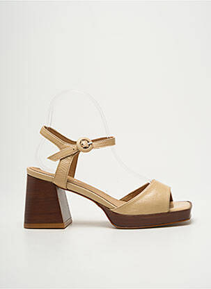 Sandales/nu pieds talon bottier talon de 7 à 9cm beige MAROLI femme