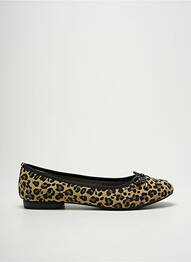 Ballerines bout rond talon plat jusqu'à 3cm noir MARCO TOZZI femme