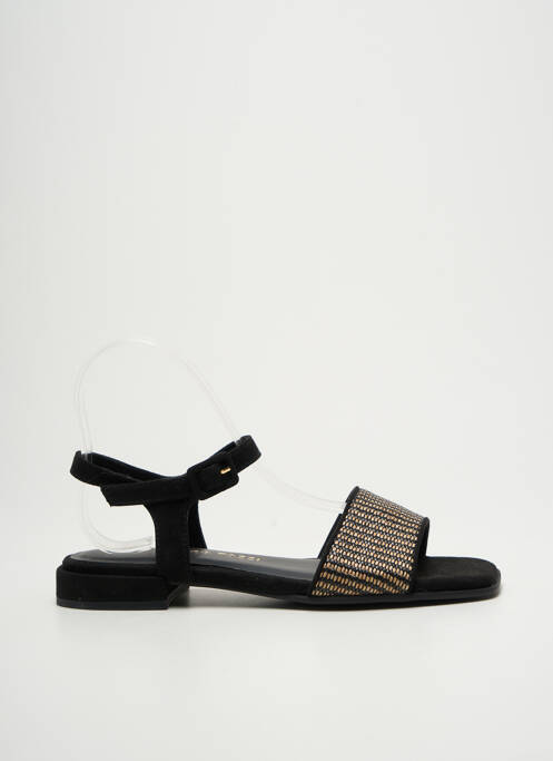 Sandales/nu pieds chiquet talon plat jusqu'à 3cm noir MARCO TOZZI femme