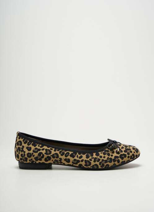 Ballerines chiquet talon plat jusqu'à 3cm noir MARCO TOZZI femme