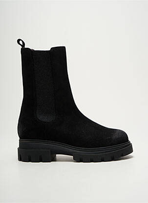 Bottines/boots nubuck talon de 4 à 6cm noir MINKA DESIGN femme