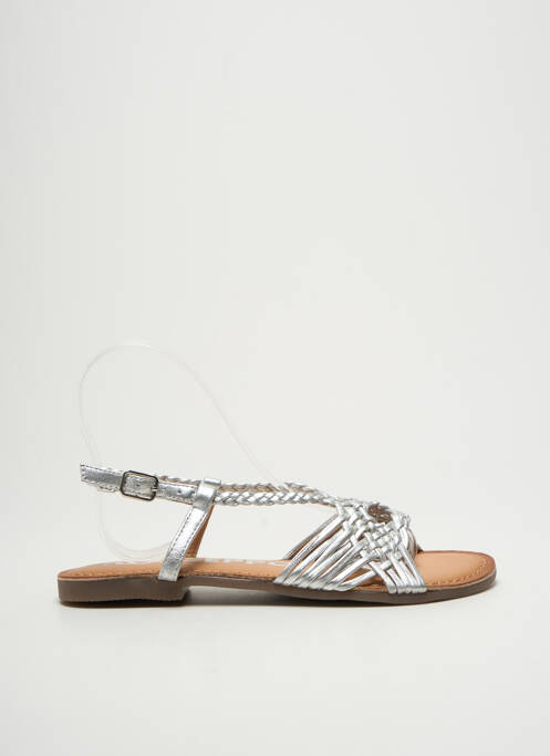 Sandales/Nu pieds argent GIOSEPPO pour femme