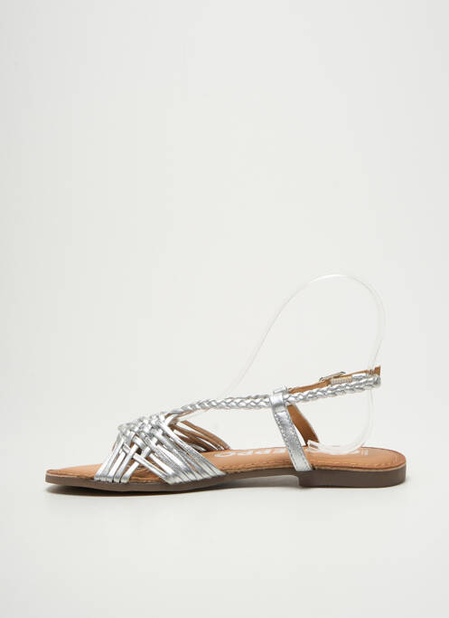 Sandales/Nu pieds argent GIOSEPPO femme