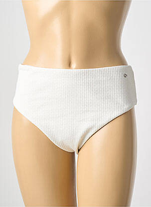 Bas de maillot de bain stretch culotte beige BANANA MOON femme