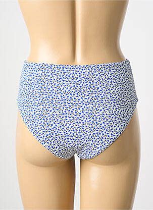 Bas de maillot de bain imprimé fleurs culotte bleu ONLY femme