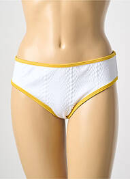 Bas de maillot de bain stretch culotte blanc BARTS femme