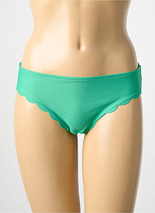 Bas de maillot de bain stretch culotte vert ONLY femme