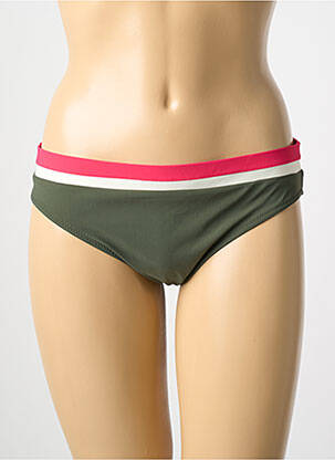 Bas de maillot de bain stretch culotte vert BANANA MOON femme