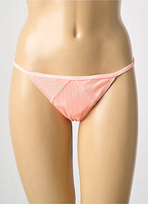 Bas de maillot de bain stretch bikini orange PUMA femme