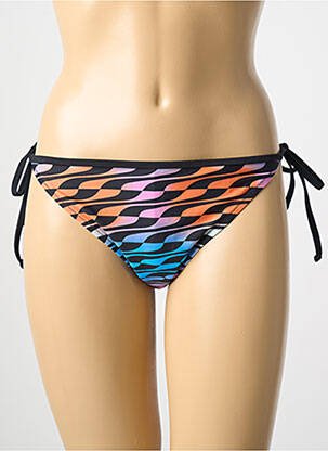 Bas de maillot de bain imprimé fantaisie bikini noir PUMA femme