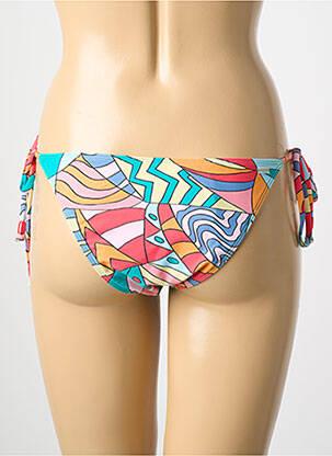 Bas de maillot de bain imprimé tie and dye bikini vert BARTS femme
