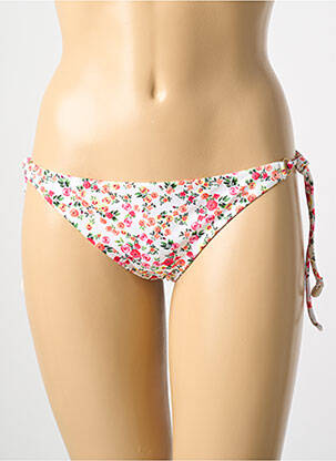 Bas de maillot de bain imprimé fleurs bikini rose BANANA MOON femme